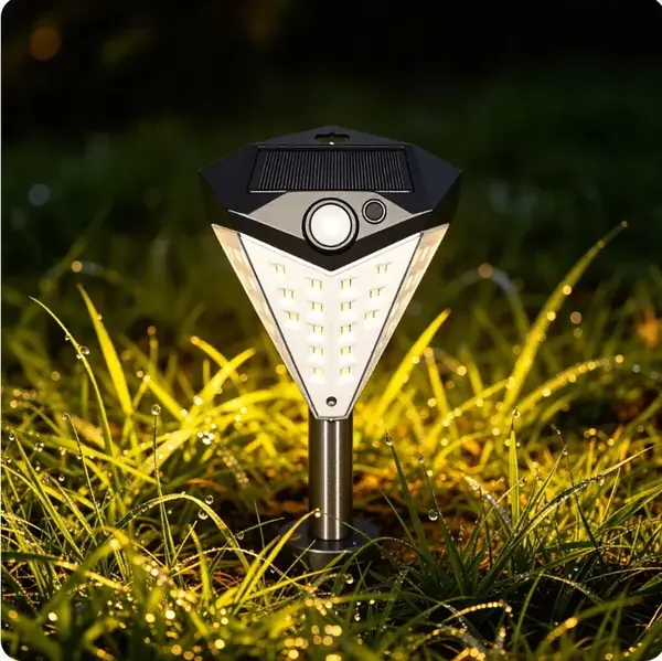 Solar Power System - Epoxy Lawn LED Lighting