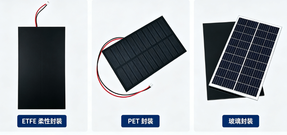 ETFE vs PET vs 玻璃封装：三种主流太阳能板工艺深度对比