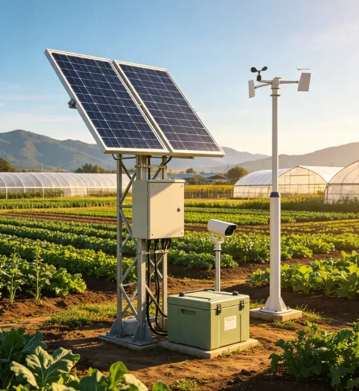Solar-Powered Agricultural Irrigation System